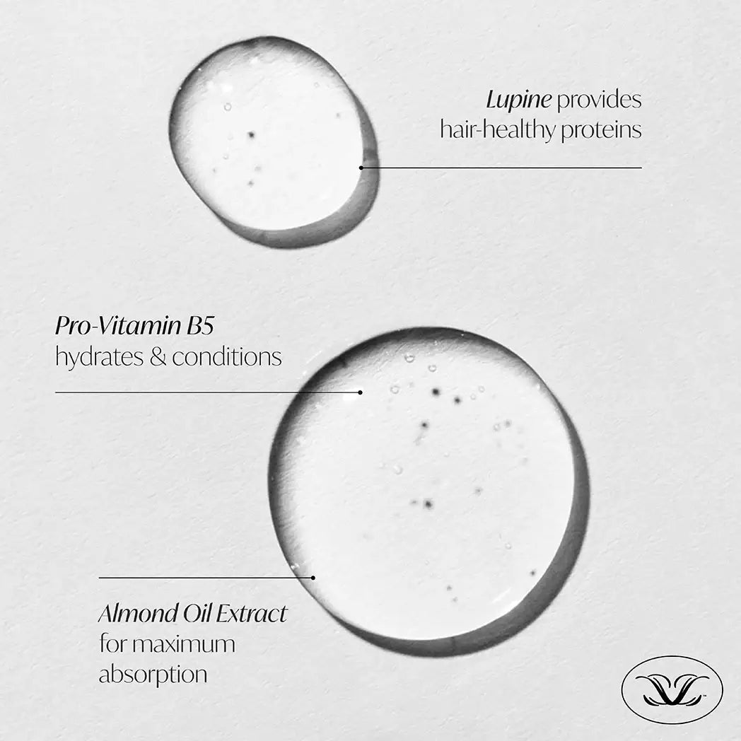 Lash serum ingredients: Lupine proteins, Pro-Vitamin B5 hydration, Almond Oil Extract for absorption