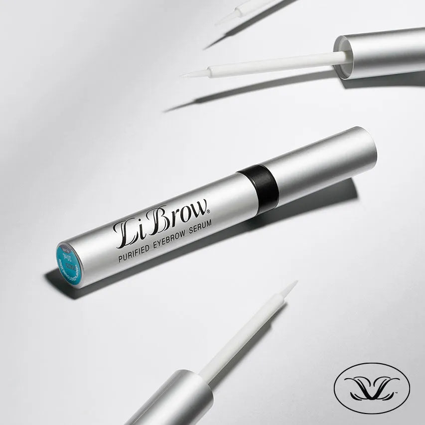 LiBrow Purified Eyebrow Serum with precision applicator for defined, fuller brows