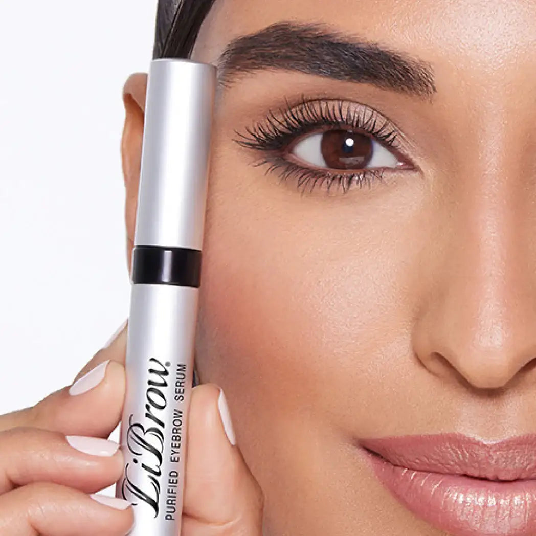 LiBrow purified eyebrow serum for defined, fuller brows and radiant beauty look