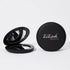 LiLash Beauty compact mirror with sleek black design and brand logo