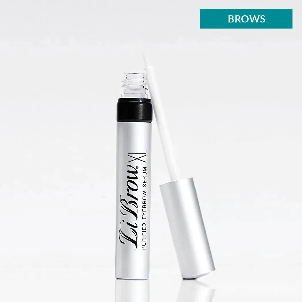 LiBrow XL purified eyebrow serum with applicator, for defined brows