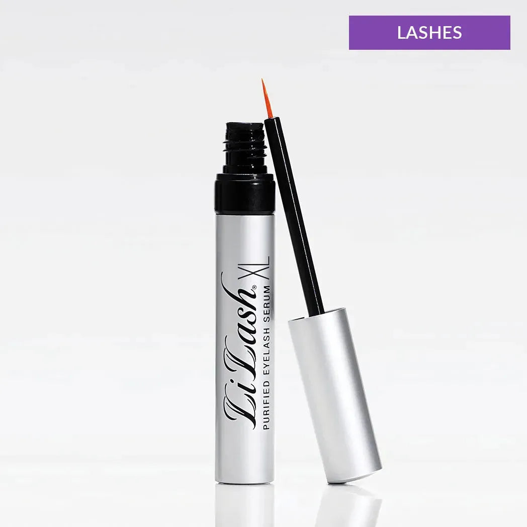 LiLash XL purified eyelash serum with applicator, for longer, fuller lashes